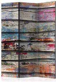 Artgeist Paraván - Colourful Wood [Room Dividers]