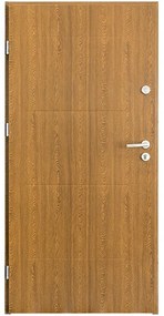 Dvere vchodové Vigo 80L Zlatý Dub