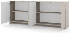 Komoda Arco 204 cm kašmírová