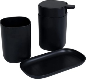 BISK Erga Zelda, kozmetická miska na postavenie 173x93 mm, čierna matná, ERG-08289