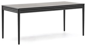 Rozkladací jedálenský stôl s prídavnou doskou v dekore duba 90x160 cm Lenon – Kave Home