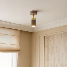 Brilagi - Nástenné bodové svietidlo POKER 1xGU10/25W/230V béžová