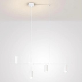 Brilagi - Závesné svietidlo CRANE na lanku 4xGU10/30W/230V biele