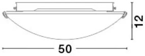 Moderné stropné svietidlo Era 50 biele