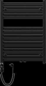 Mexen Hades, elektrické vykurovacie teleso 800 x 600 mm, 600 W, čierna, W104-0800-600-2600-70