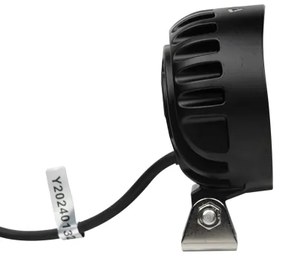 LED Bodové svietidlo pre automobil BLACK LED/24W/10-30V IP69 5700K zaokrúhlený