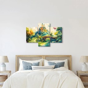 Obraz - Rozprávkový zámok (90x60 cm)