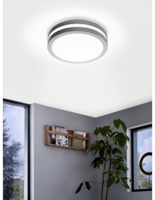 Eglo 33572 - LED Stmievateľné kúpeľňové svietidlo LOCANA-C 14W/230V IP44 strieborná