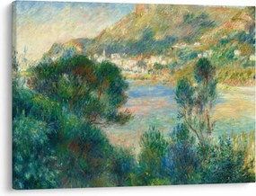 Obraz - Auguste Renoir, View of Monte Carlo from Cap Martin, reprodukcia (70x50 cm)
