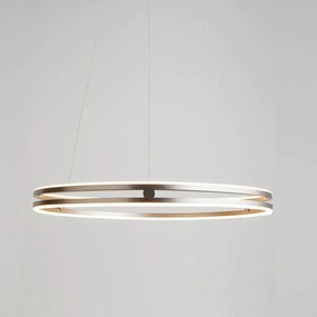 Toolight Toolight, LED závesné svietidlo 60cm, 76W, 3000K, LHJ015-CP, zlatá, OSW-60009