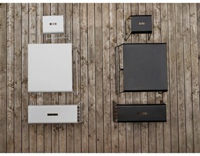 Čierny kovový jedálenský stôl 58x75 cm A-Café – Zone