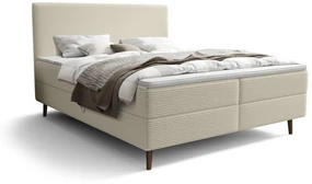 Jednolôžková posteľ 120 cm Napoli Bonell (krémová) (s roštom, s úl. priestorom). Akcia -20%. Vlastná spoľahlivá doprava až k Vám domov. 1082438