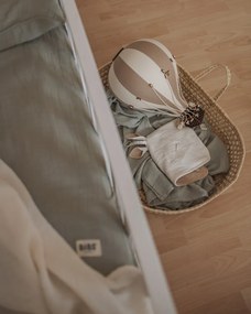 Dekoračný lietajúci balón béžová – dekorácia do detskej izby S-28cm x 16cm