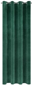 ZATEMŇOVACÍ ZÁVES NA KRÚŽKOCH RIA 140X250 CM TMAVOZELENÁ