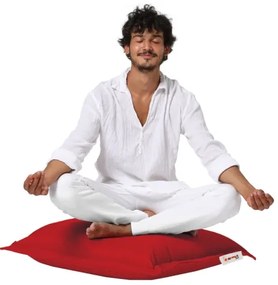 Sedací vankúš 70x70 cm červená