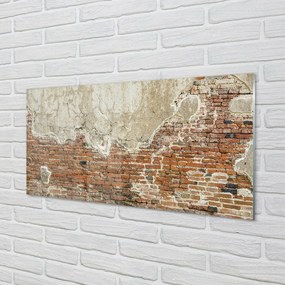 Obraz na skle Tehlové múry wall 120x60 cm
