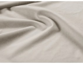 Krémová zamatová modulárna rohová pohovka Lupine – Micadoni