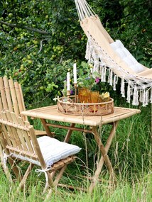 Chic Antique Okrúhly podnos Bamboo/Rattan Ø 45 cm