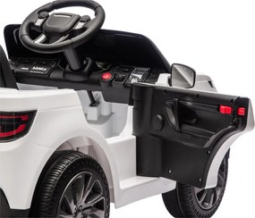 LEAN CARS Land Rover Discovery DLS-K06 Batéria Vozidlo biela