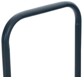 Stojan na palivové drevo Wilster 316789 - 120x120x36 cm, kov antracit