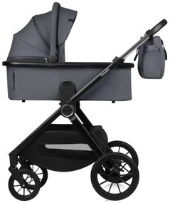 Lionelo - Kombinovaný kočík 2v1 LAYLA Grey Stone