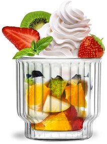 Súprava 2 dvojstenných pohárov Vialli Design, 260 ml