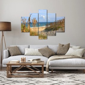 Obraz - Pláž (150x105 cm)