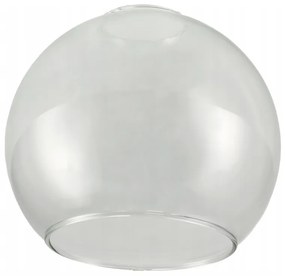 BERGE LOFT LED nástenné stropné svietidlo 1x E27 priehľadná sklenená guľa