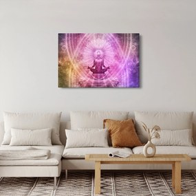 Obraz - Meditačná aura (90x60 cm)