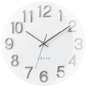 Nástenné hodiny Lavvu LCT1061 NORD White, 30cm
