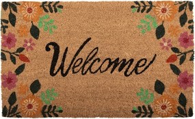 Kokosová rohožka s nápisom Welcome - 75*45*1 cm