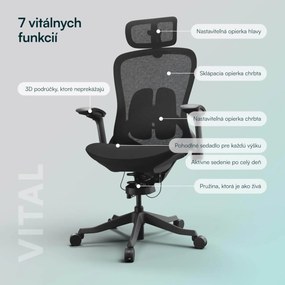 Liftor Vital, čierna