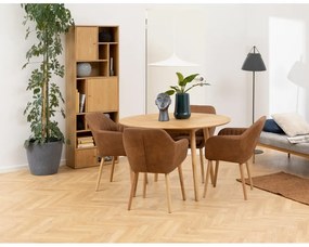 Knižnica v dekore duba v prírodnej farbe 61x180 cm Rangoon – Actona