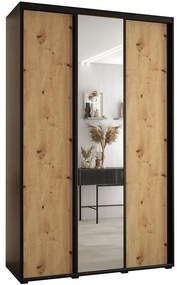 Skriňa 45 Canaris 3 170 čierna/artisan/čierna