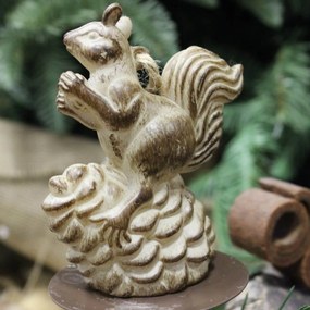 PROXIMA.store - Vianočná závesná ozdoba - VEVERIČKA