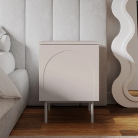 Noční stolek HELENE 40 cm kašmír