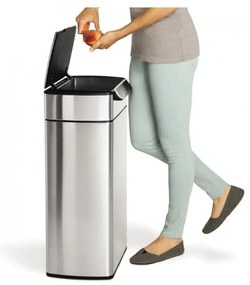 Odpadkový kôš z nerezovej ocele 40 l - simplehuman