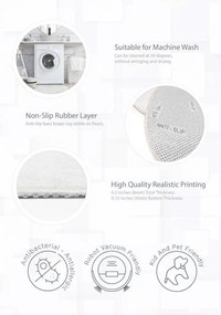 Prateľný detský koberec ø100 cm Dainty Animals – Mila Home