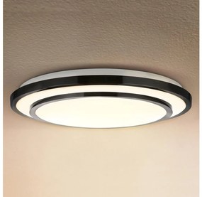 Brilagi-LED Smievateľné svietidlo LUCIANO LED/48W/230V 3000-6500K ø 39 cm čierna+DO