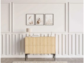 Skrinka Aliex 3 (dub zafírový). Akcia -20%. Vlastná spoľahlivá doprava až k Vám domov. 1107702