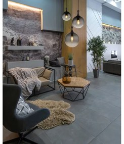 Globo 15885-3H - Luster na lanku DALTON 3xE27/10W/230V pr. 48 cm čierna