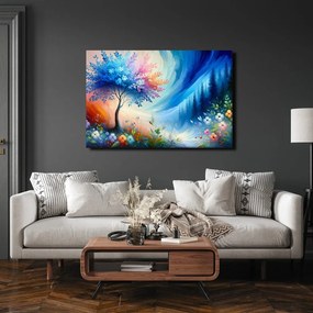 Obraz strom života v dúhe farieb