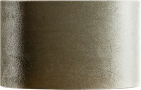 Zamatový tienidlo zelené so zlatým vnútorným oválnym 25/16/15