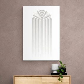 Obraz minimalistická dúha Mid-Century