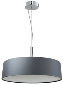 CLX Moderný závesný luster na lanku BIAGIO, sivý