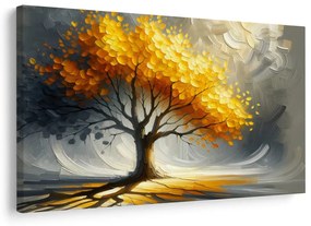 Obraz jesenný strom života v žiare