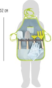 Záhradná zástera so záhradným náradím / 6 dielov