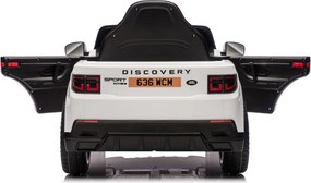 LEAN CARS Land Rover Discovery DLS-K06 Batéria Vozidlo biela