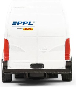 RAPPA Kovové autíčko PPL s otváracími dverami - 14 cm