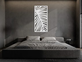 drevko Moderný obraz Palmový list Rozmer obrazu: 44,5 x 22 cm, Farba dekorácie: Čierna